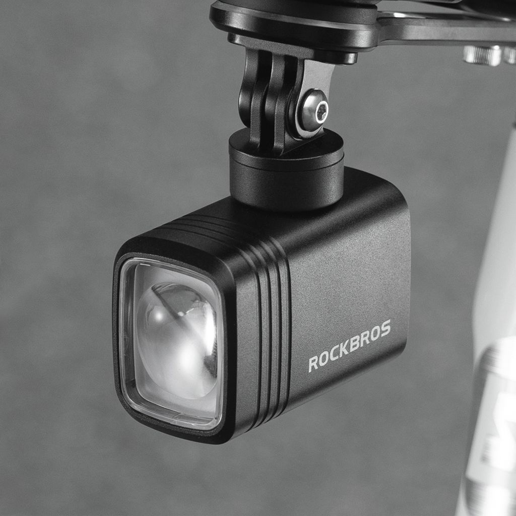 Rockbros M6 framlampa till cykel 1000 lm uppladdningsbar 2800mAh – svart