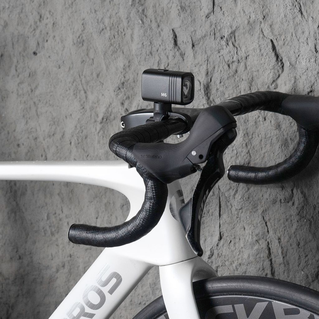 Rockbros M6 framlampa till cykel 1000 lm uppladdningsbar 2800mAh – svart