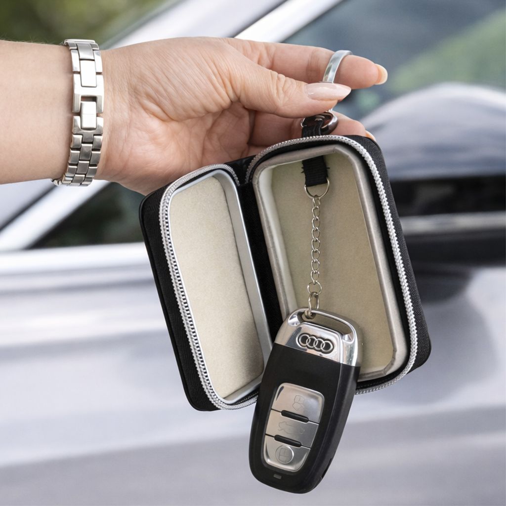 Wozinsky WBS-20 RFID-estoinen autonavainkotelo - musta