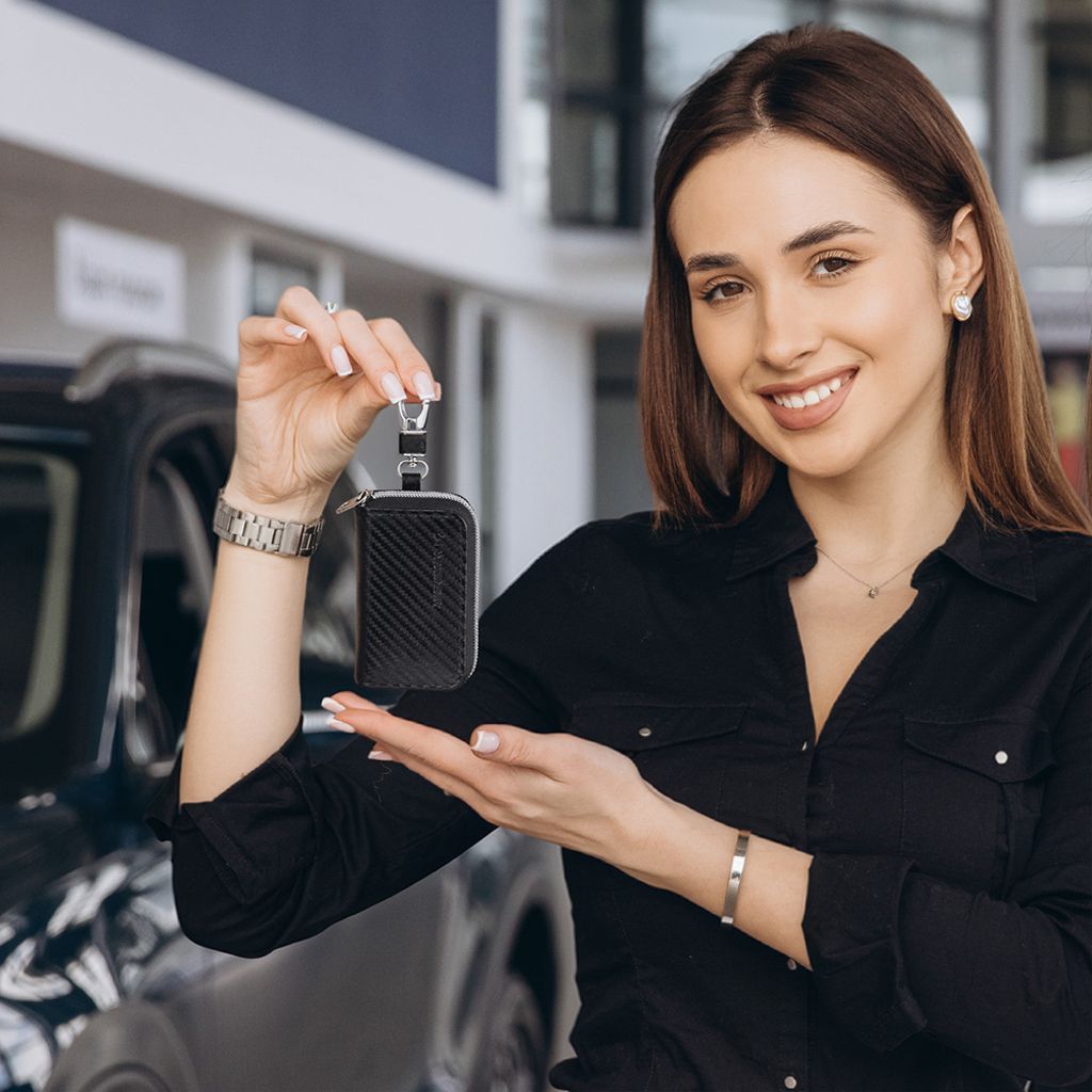 Wozinsky WBS-20 RFID-estoinen autonavainkotelo - musta