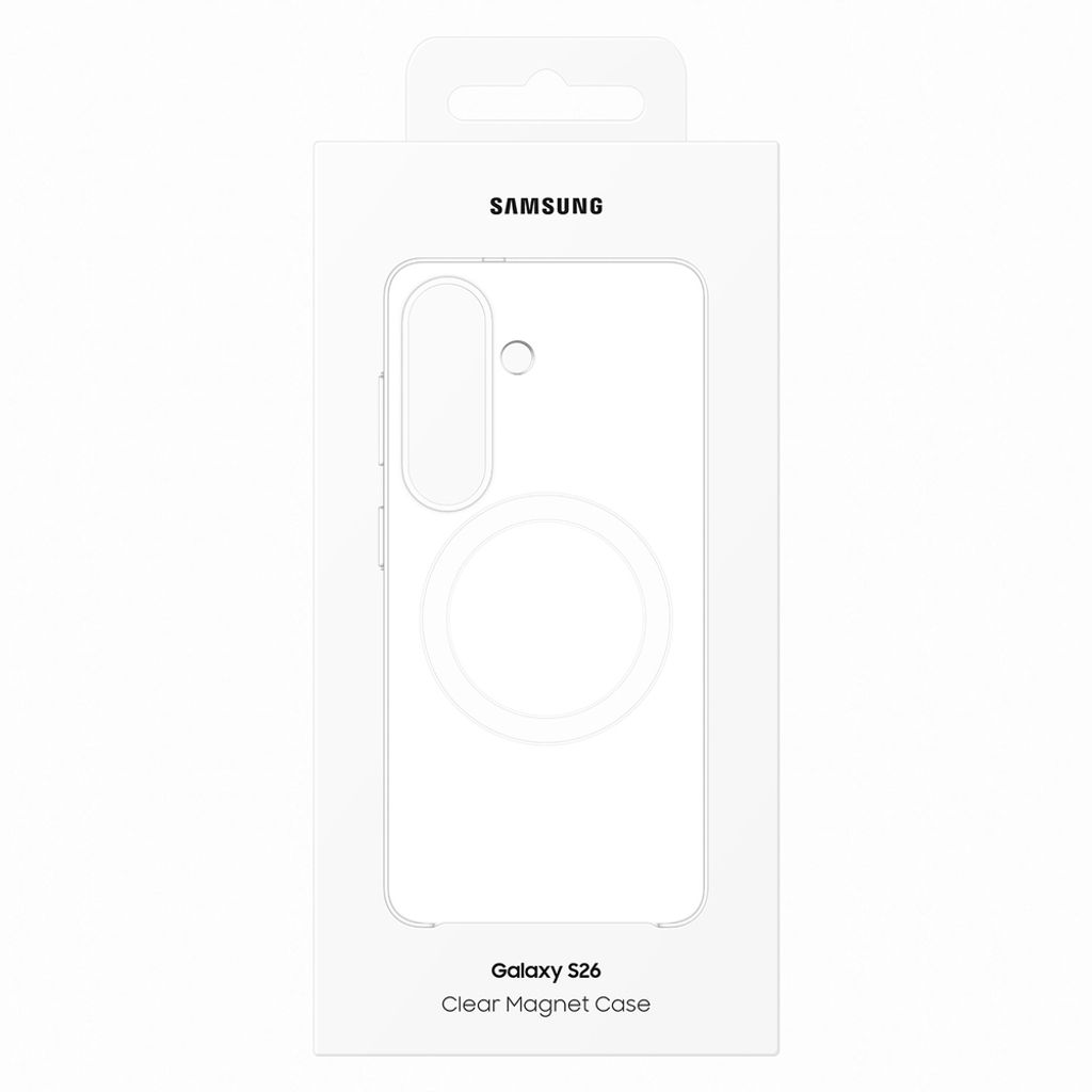Samsung Clear MagSafe Skal till Samsung Galaxy S26 - Transparent