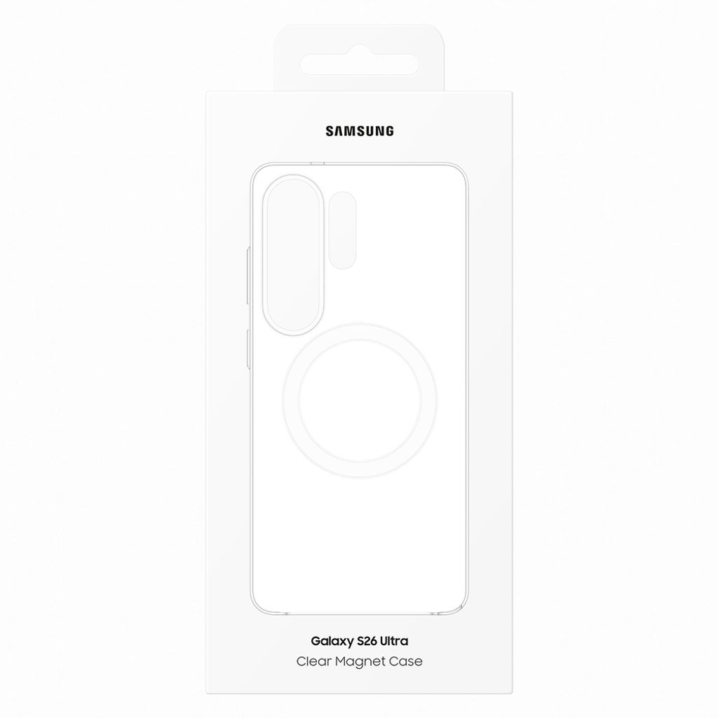 Samsung Clear MagSafe Skal till Samsung Galaxy S26 Ultra - Transparent