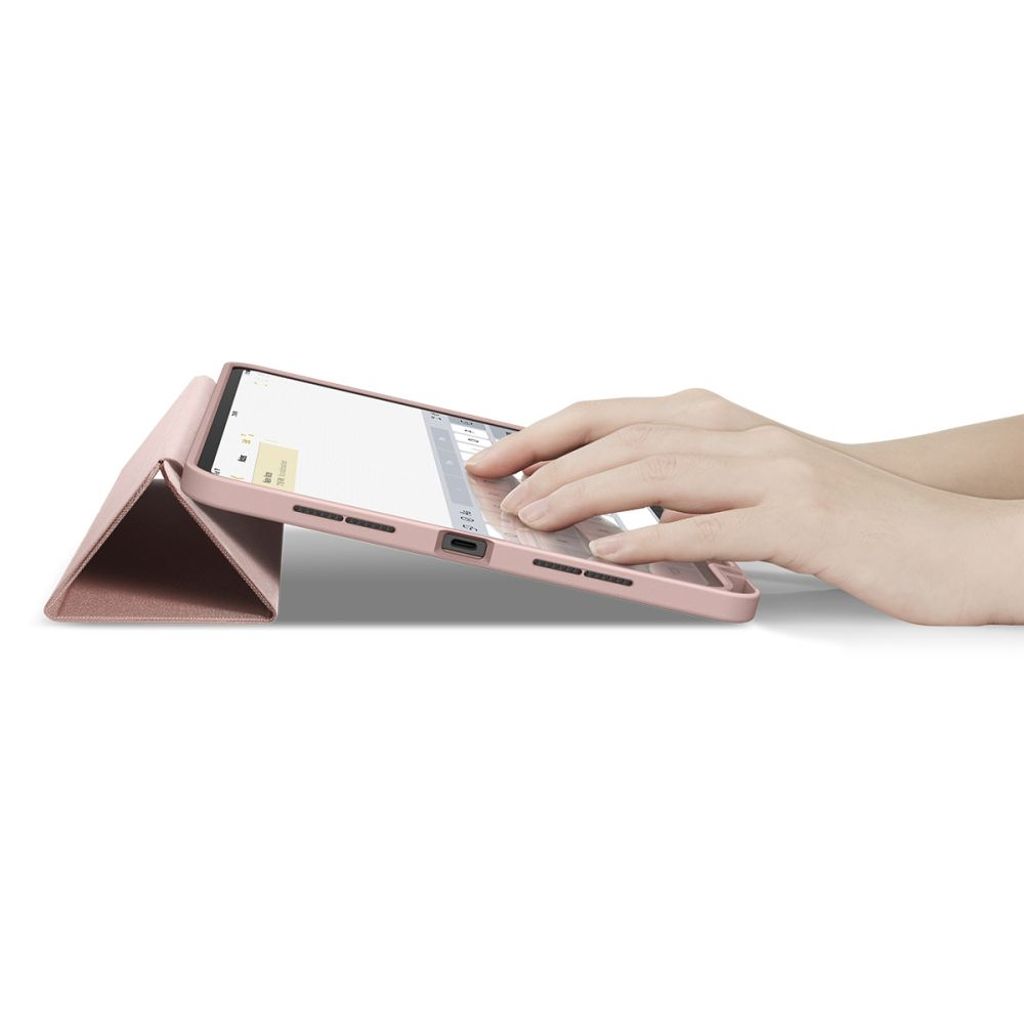 Spigen Urban Fit Tri-Fold Etui til iPad Pro 11" 2024-2025 - Rosa