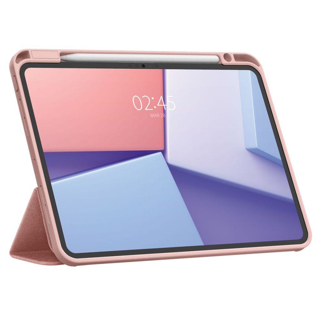 Spigen Urban Fit Tri-Fold Etui til iPad Pro 11" 2024-2025 - Rosa