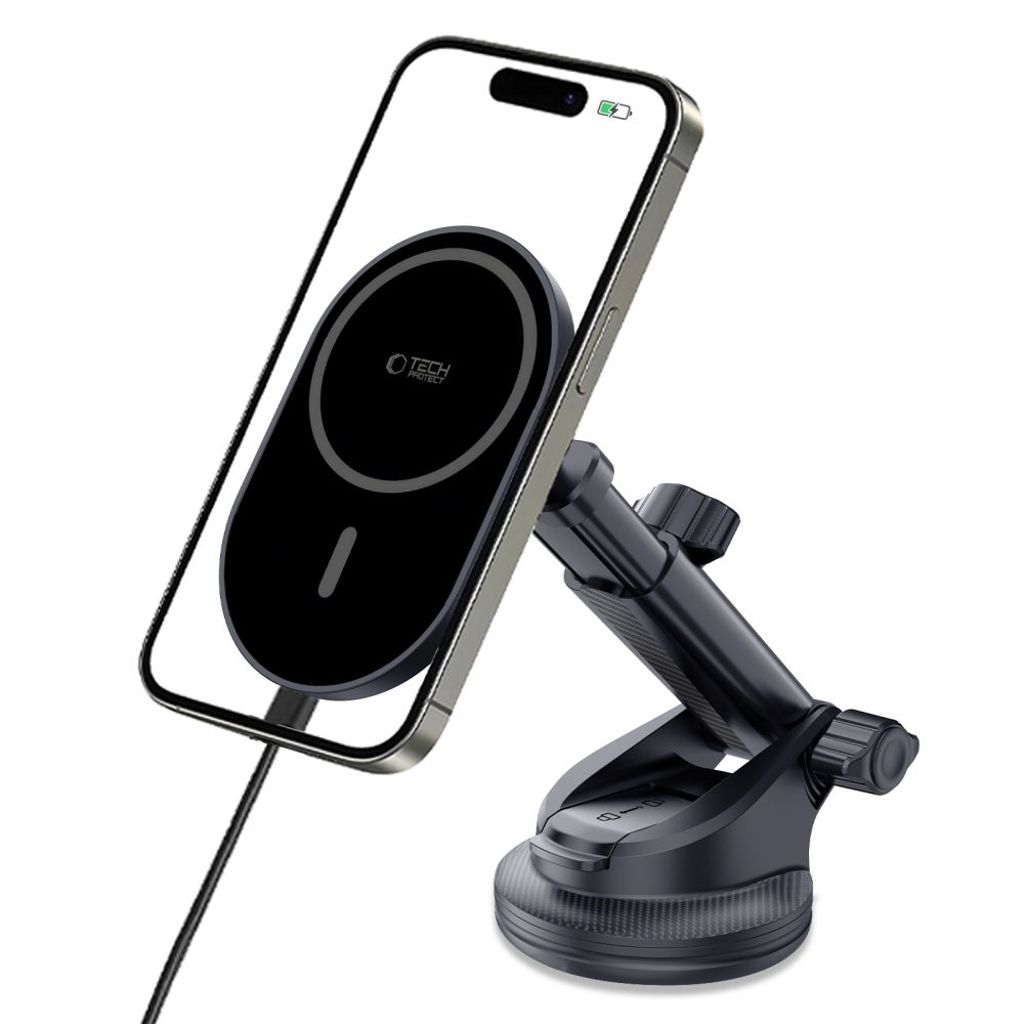 Tech-Protect MM15W-V6 MagSafe Telefonhållare Bil – Svart