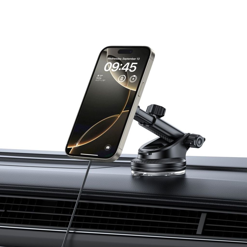 Tech-Protect MM15W-V5 MagSafe bilhållare 15W – svart