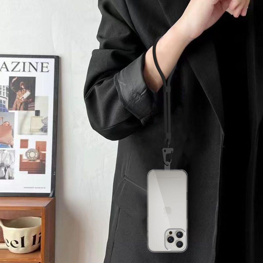 Tech-Protect C8S telefonrem 25 cm – Svart