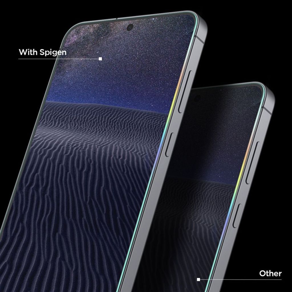 Spigen Glas.tR EZ Fit Pro Samsung Galaxy S25 FE Skärmskydd 2-pack