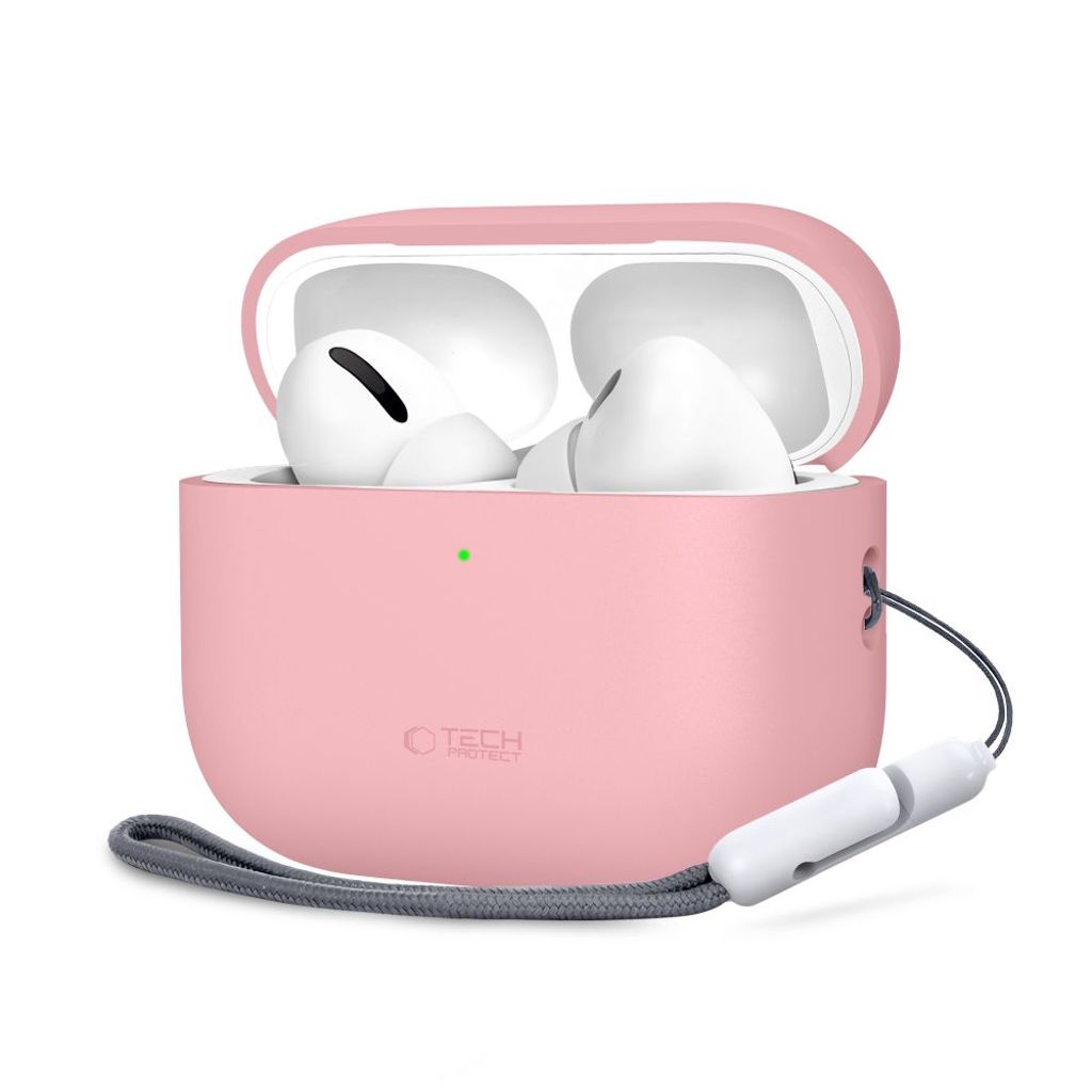 Tech-Protect Skal i Silikon till AirPods Pro 3 - Rosa
