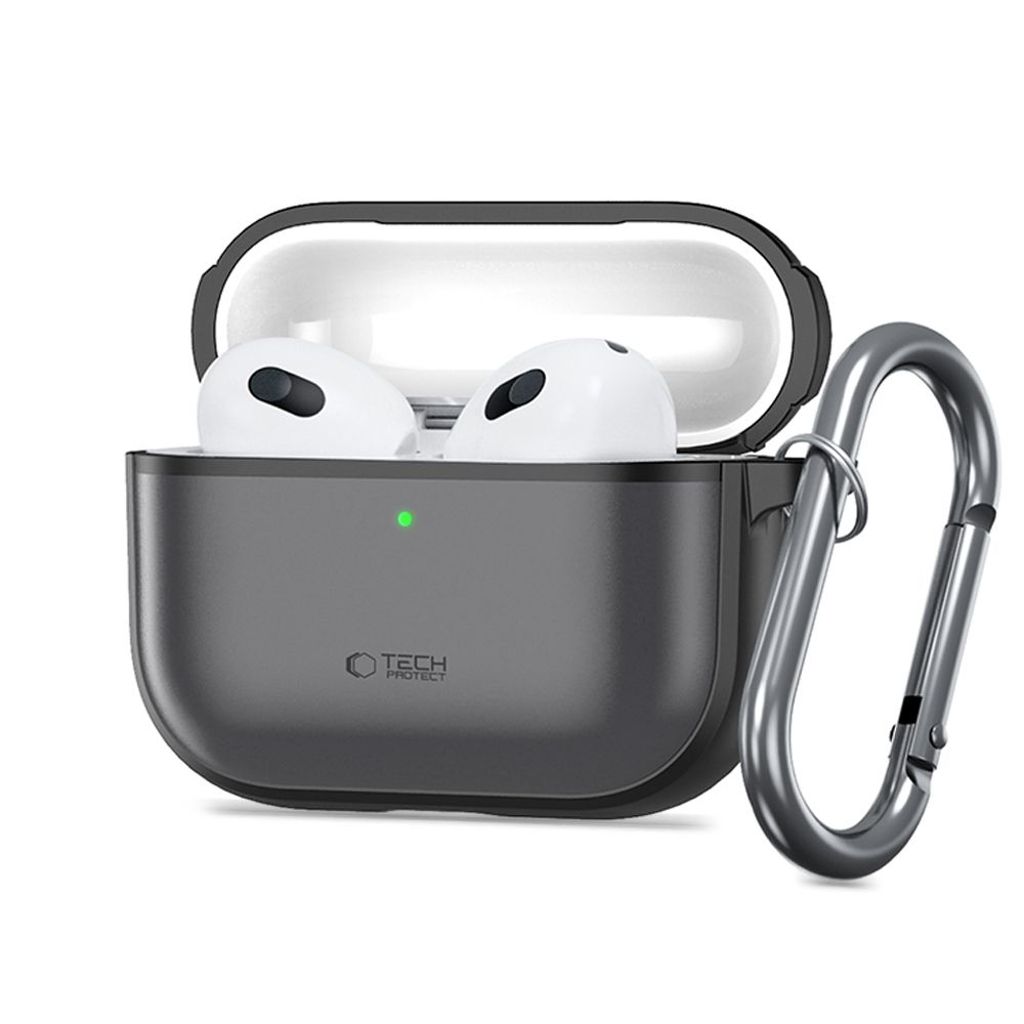 Tech-Protect Skal i Silikon till AirPods Pro 3 - Svart