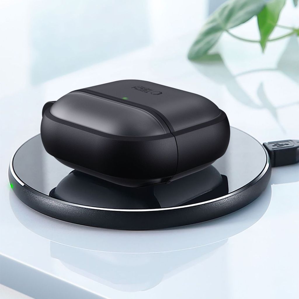 Tech-Protect Skal i Silikon till AirPods Pro 3 - Svart