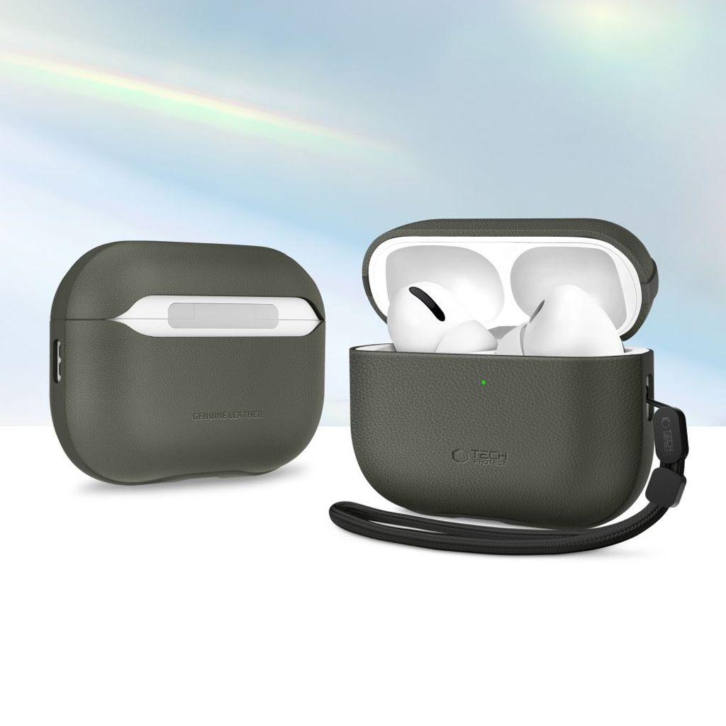 Tech-Protect NaturalFit Skal till AirPods Pro 3 - Grön