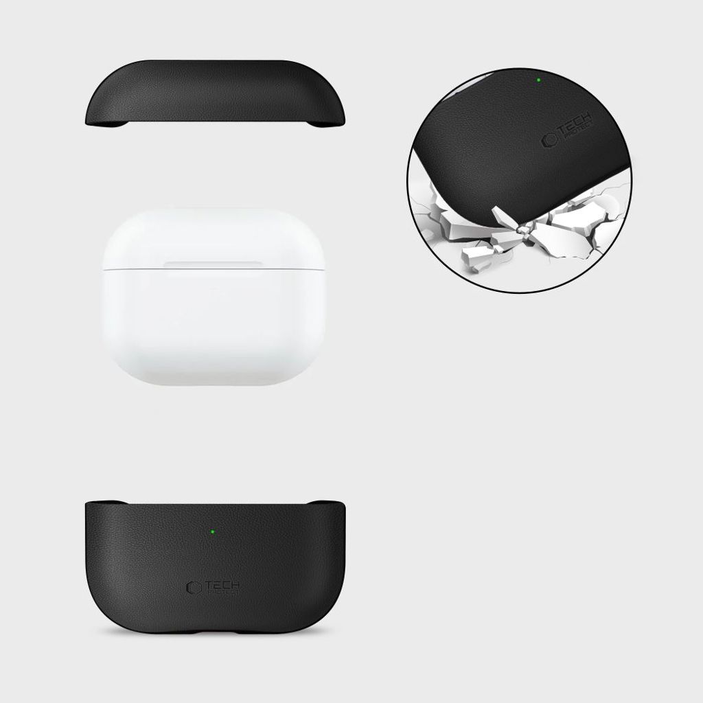 Tech-Protect NaturalFit Skal till AirPods Pro 3 - Svart