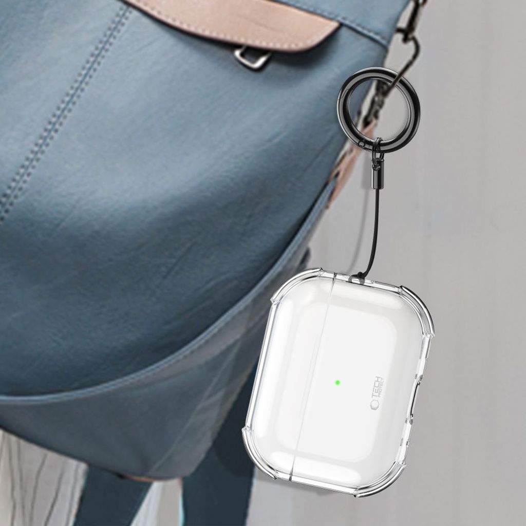 Tech-Protect Bounce Skal till AirPods Pro 3 - Transparent