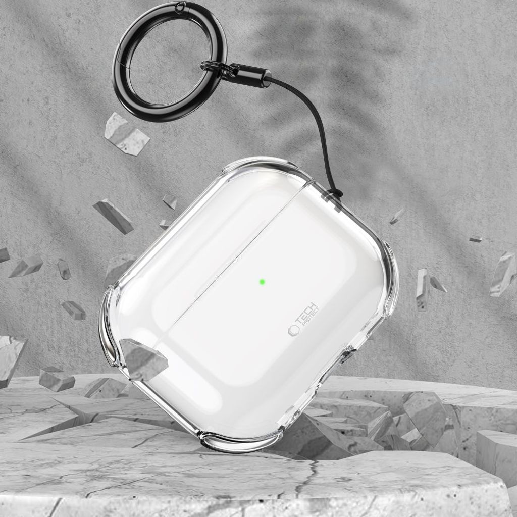 Tech-Protect Bounce Skal till AirPods Pro 3 - Transparent