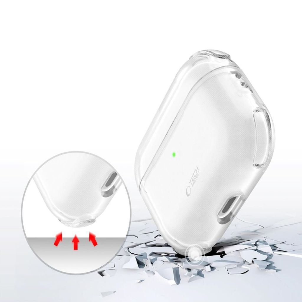 Tech-Protect Bounce Skal till AirPods Pro 3 - Transparent