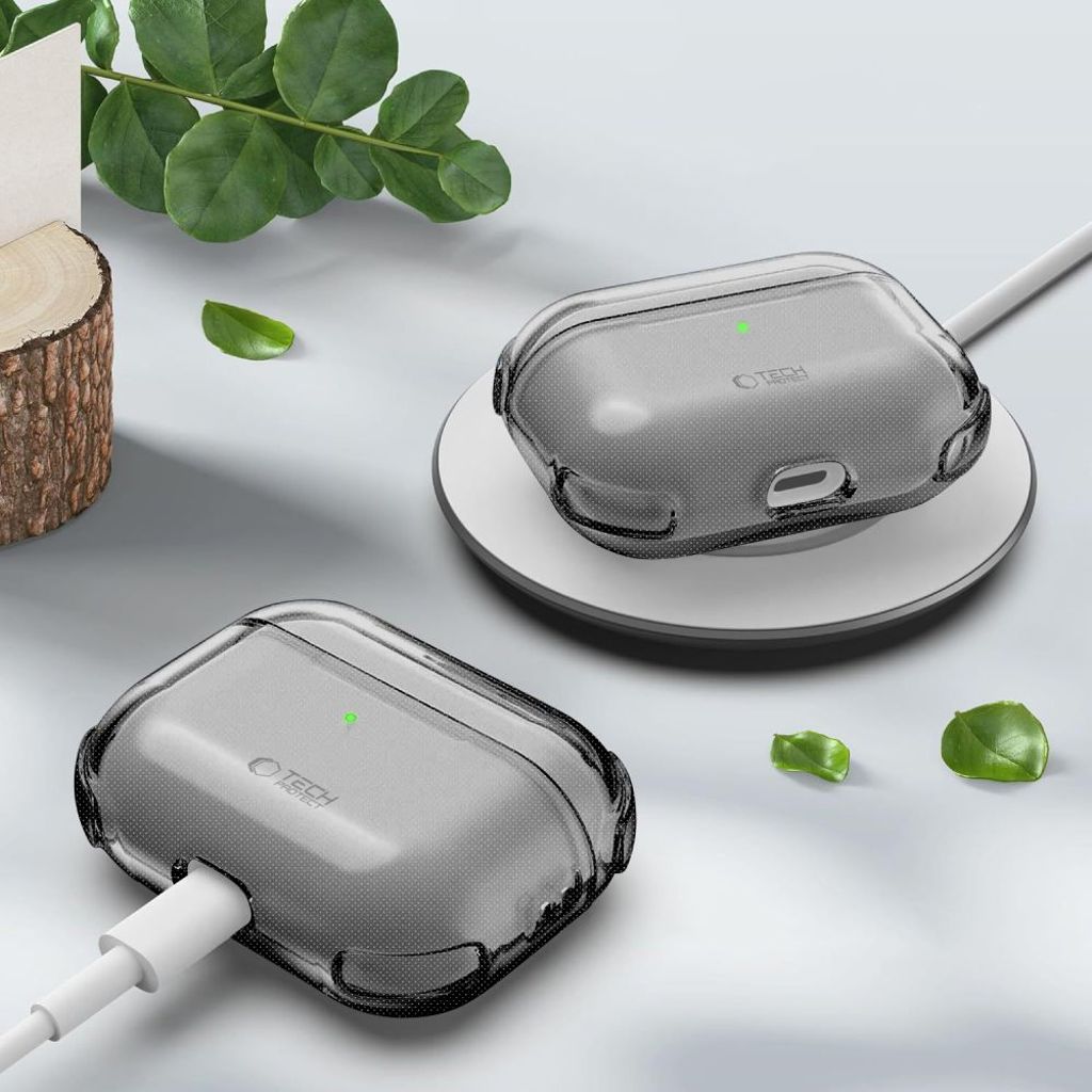 Tech-Protect Bounce Skal till AirPods Pro 3 - Transparent