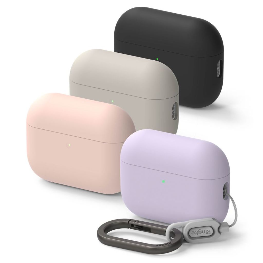 Ringke AirPods Pro 3 -silikonikotelo - musta