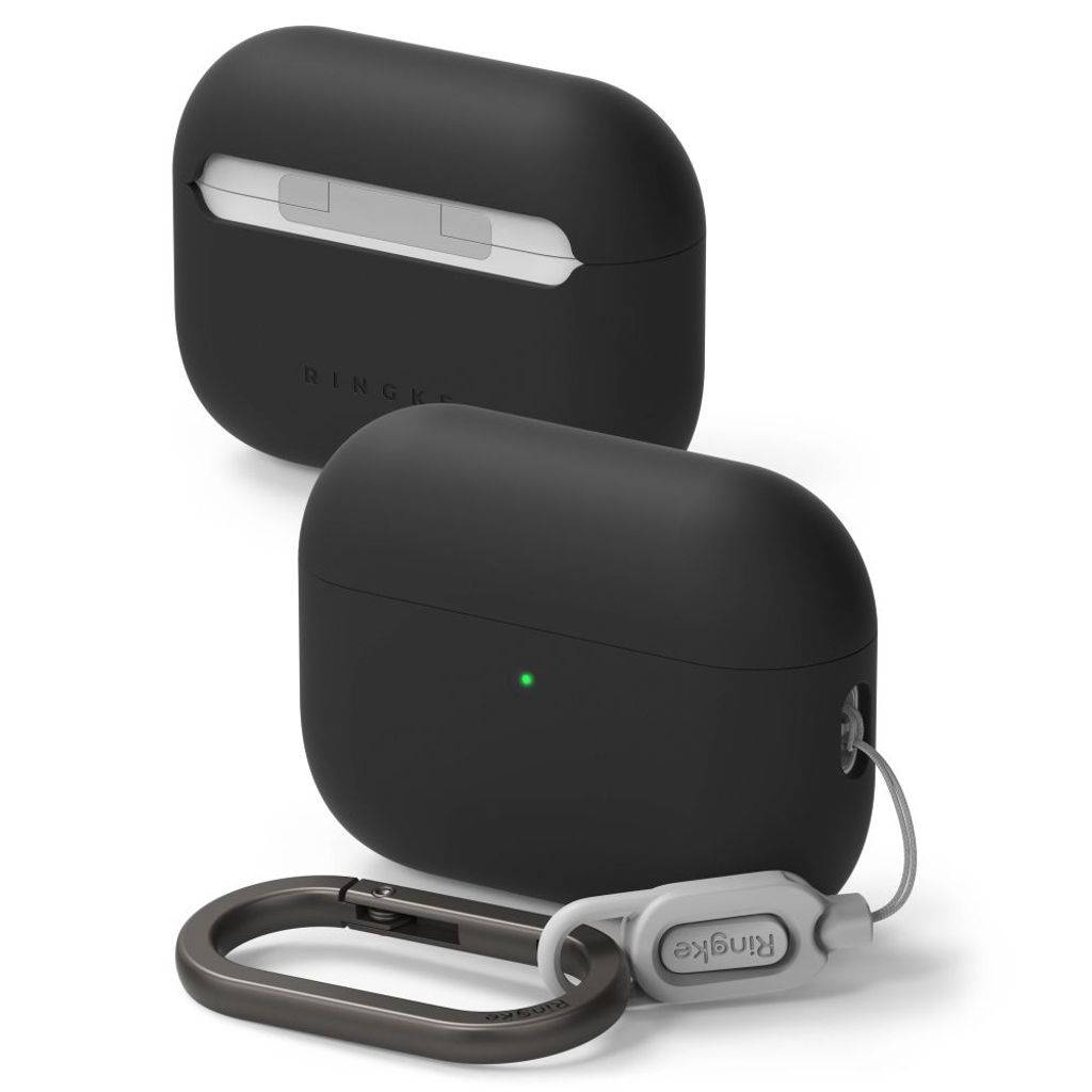 Ringke AirPods Pro 3 -silikonikotelo - musta
