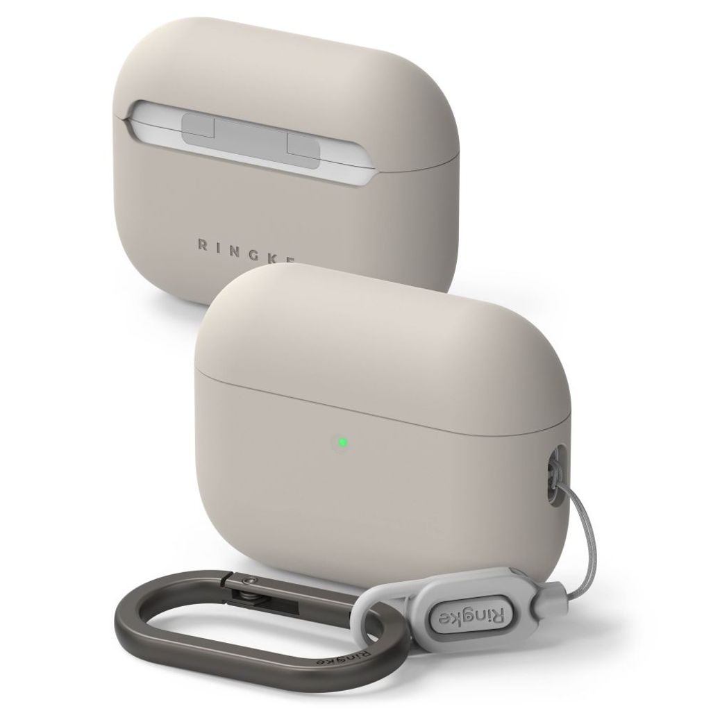 Ringke AirPods Pro 3 -silikonikotelo - beige