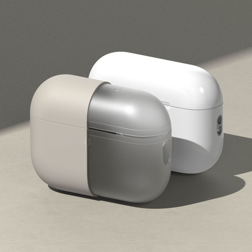 Ringke AirPods Pro 3 -silikonikotelo - beige