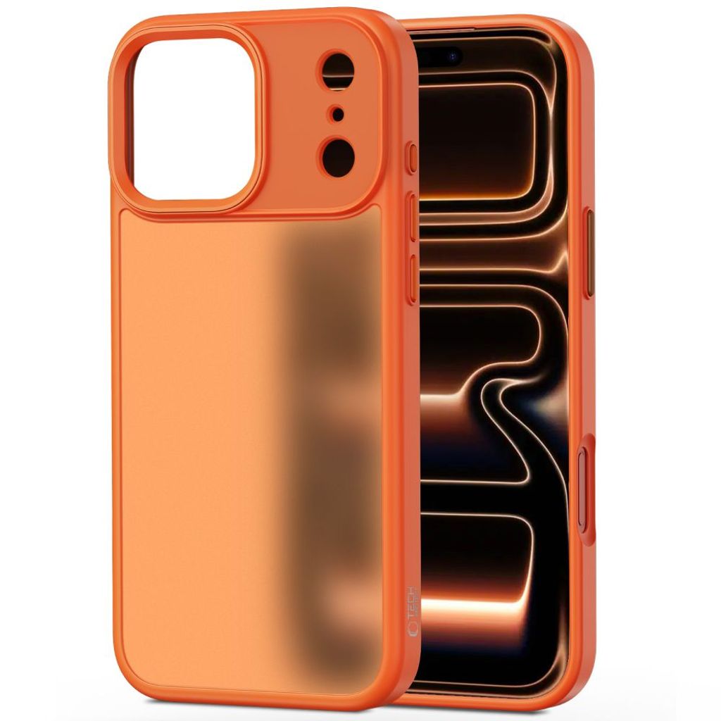 Tech-Protect MagMat Cover til iPhone 17 Pro Max - Orange