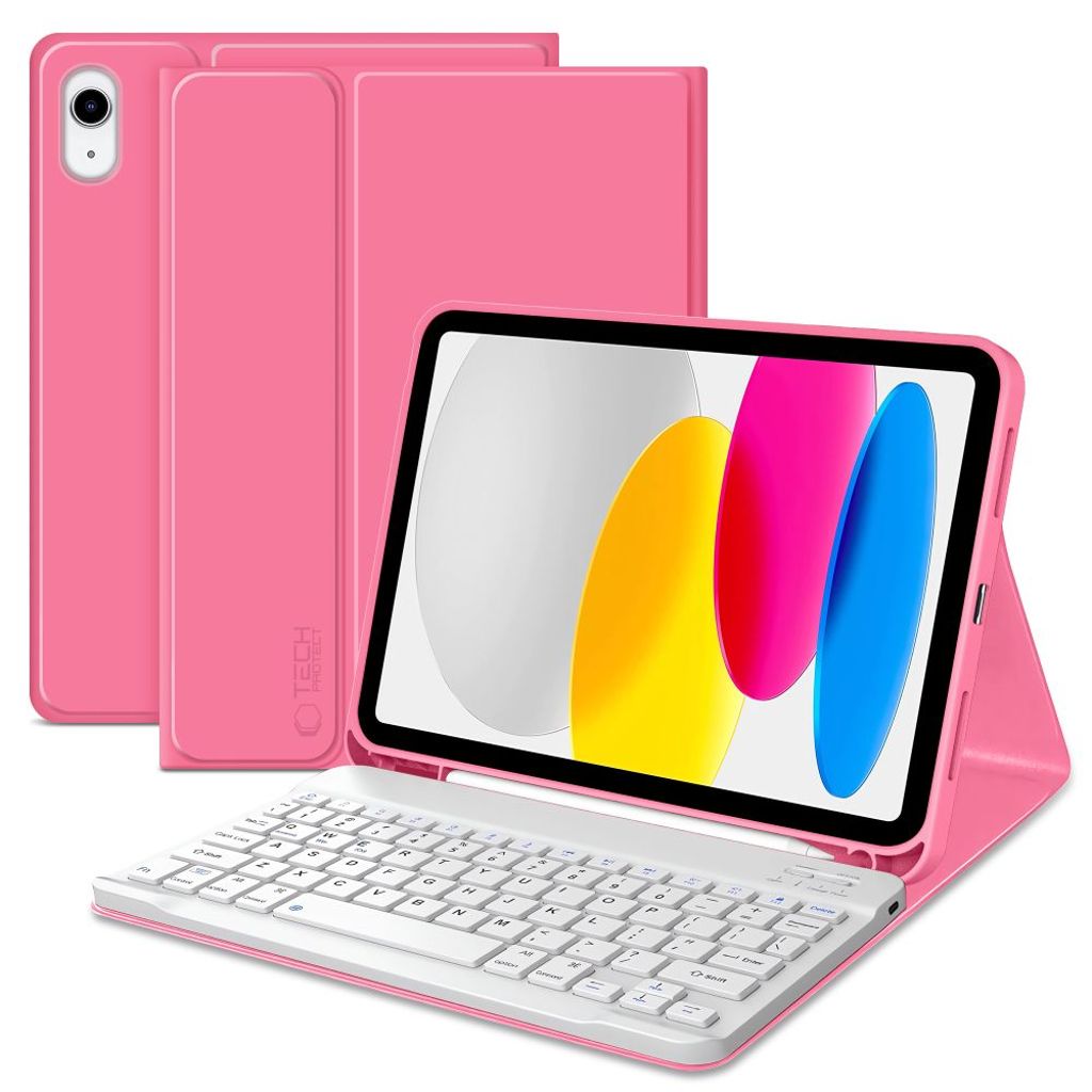 Tech-Protect SC Pen Fodral till iPad 10.9" 2022/11" 2025 - Rosa