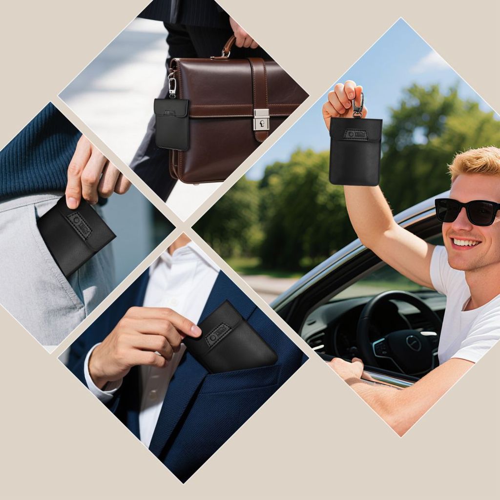 Tech-Protect KLR400 anti-stöld bilnyckelfodral – svart