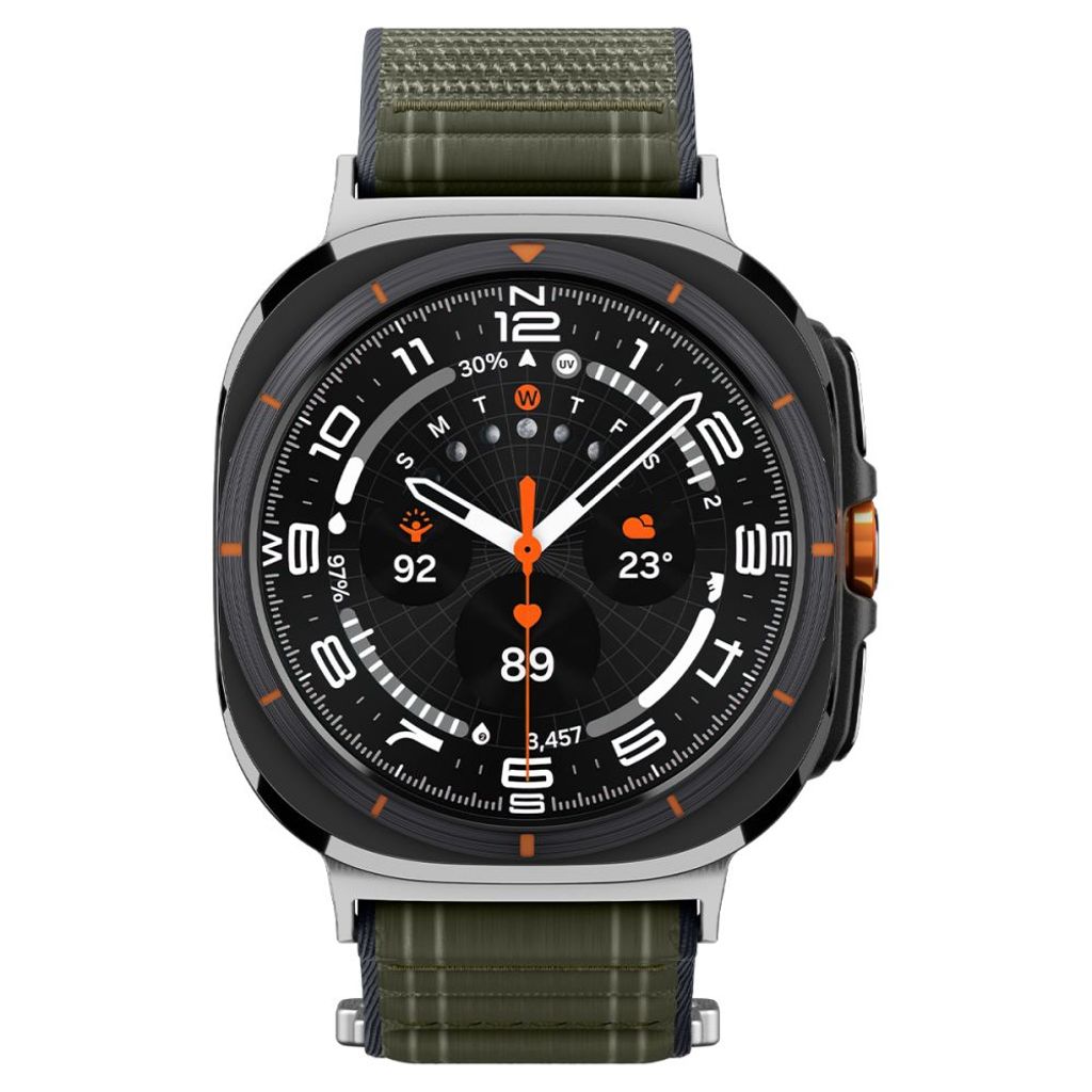 Spigen WBF0 Kellonranneke Samsung Galaxy Watch Ultra 47mm - Vihreä
