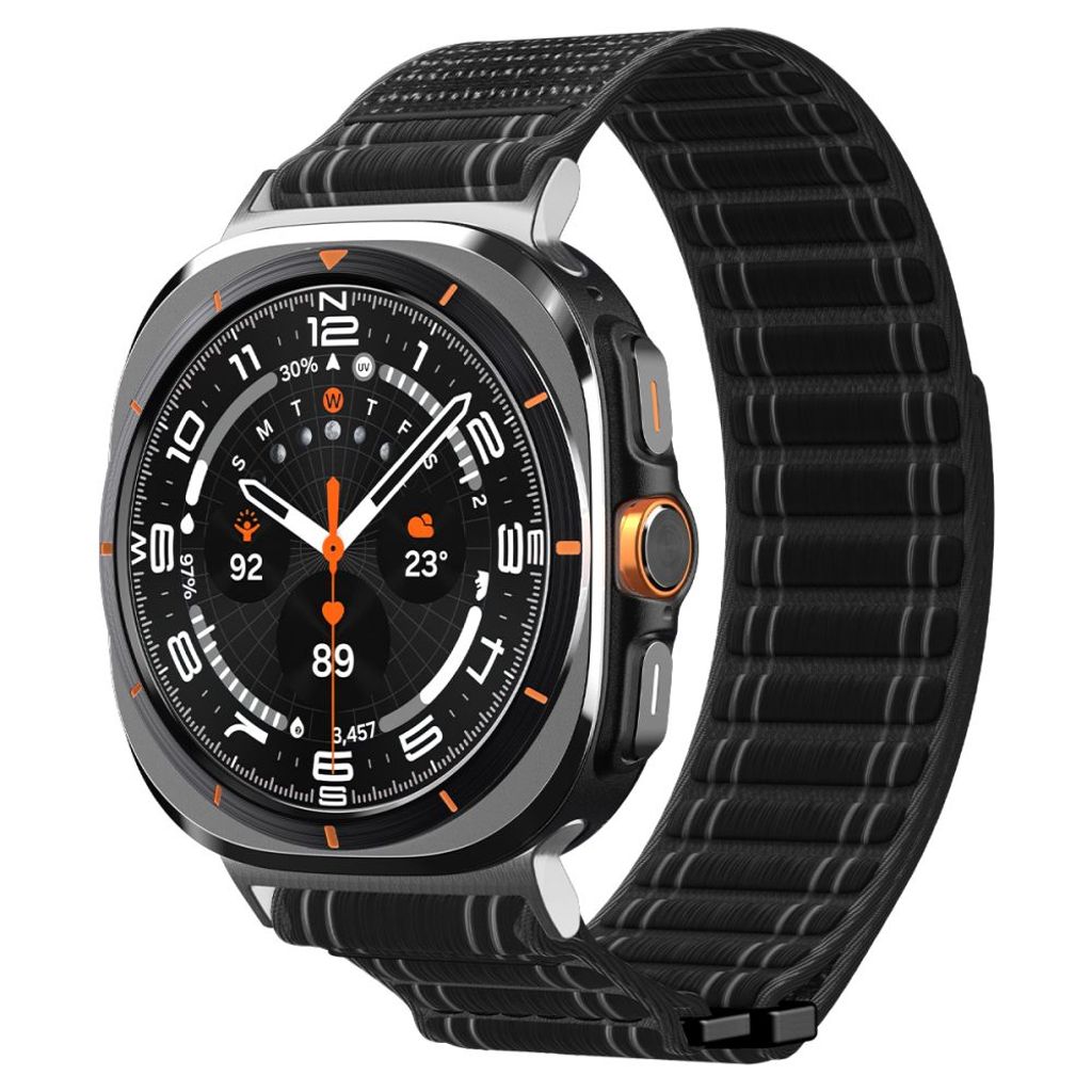 Spigen WBF0 Kellonranneke Samsung Galaxy Watch Ultra 47mm - Musta
