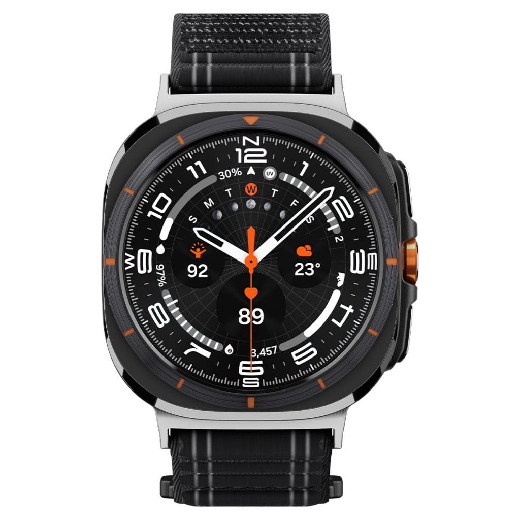 Spigen WBF0 Kellonranneke Samsung Galaxy Watch Ultra 47mm - Musta