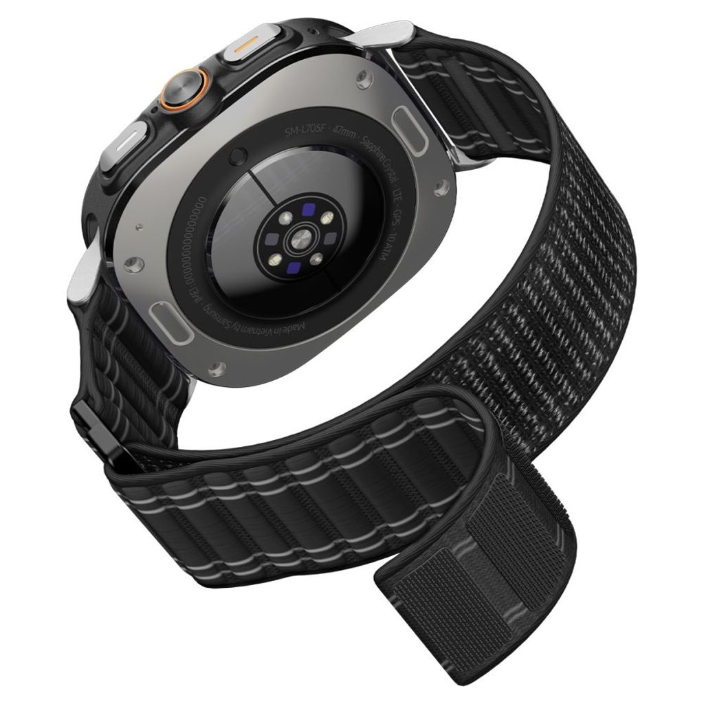 Spigen WBF0 Kellonranneke Samsung Galaxy Watch Ultra 47mm - Musta