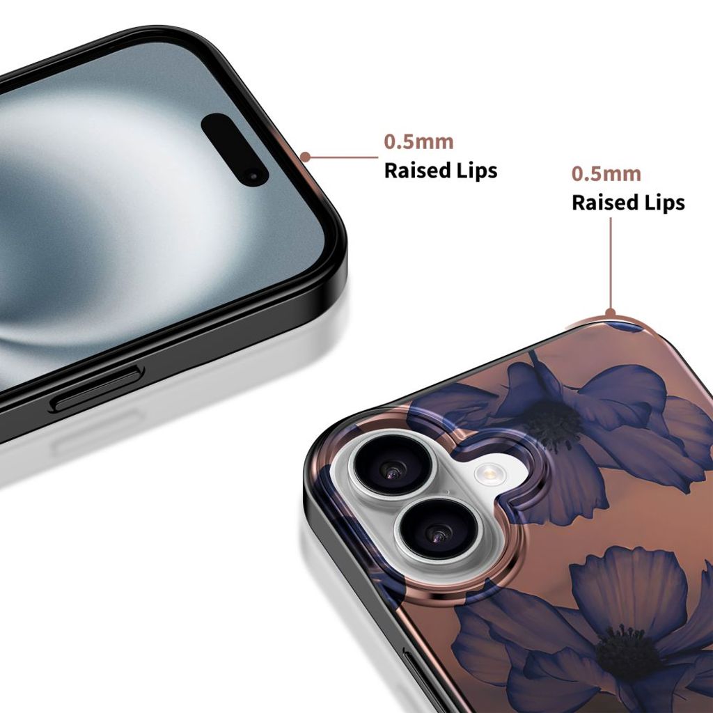 Tech-Protect Lamano MagSafe Cover til iPhone 16 - Blomster