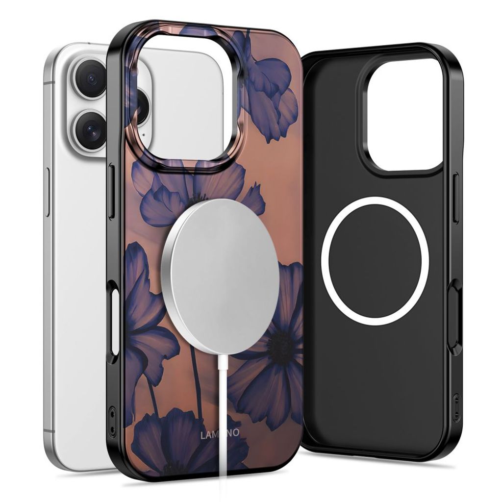 Tech-Protect Lamano MagSafe Cover til iPhone 16 Pro - Blomster