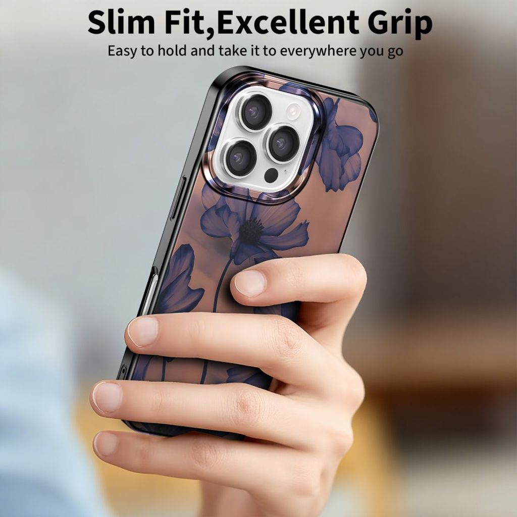 Tech-Protect Lamano MagSafe Cover til iPhone 16 Pro - Blomster