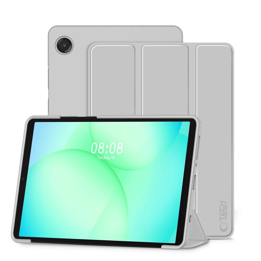 Tech-Protect SmartCase Fodral till Samsung Galaxy Tab A9/A11 - Grå
