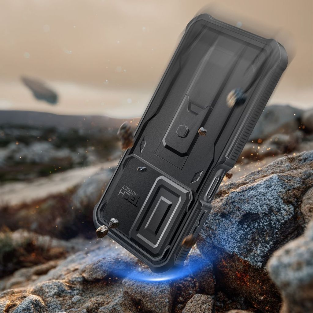 Tech-Protect Kevlar Cam+ Cover til Samsung Galaxy A17 - Sort