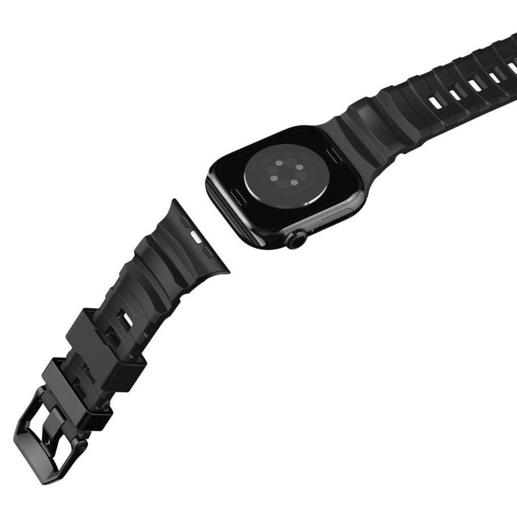 Spigen WBS2 Kellonranneke Apple Watch 44/45/46/49mm - Musta