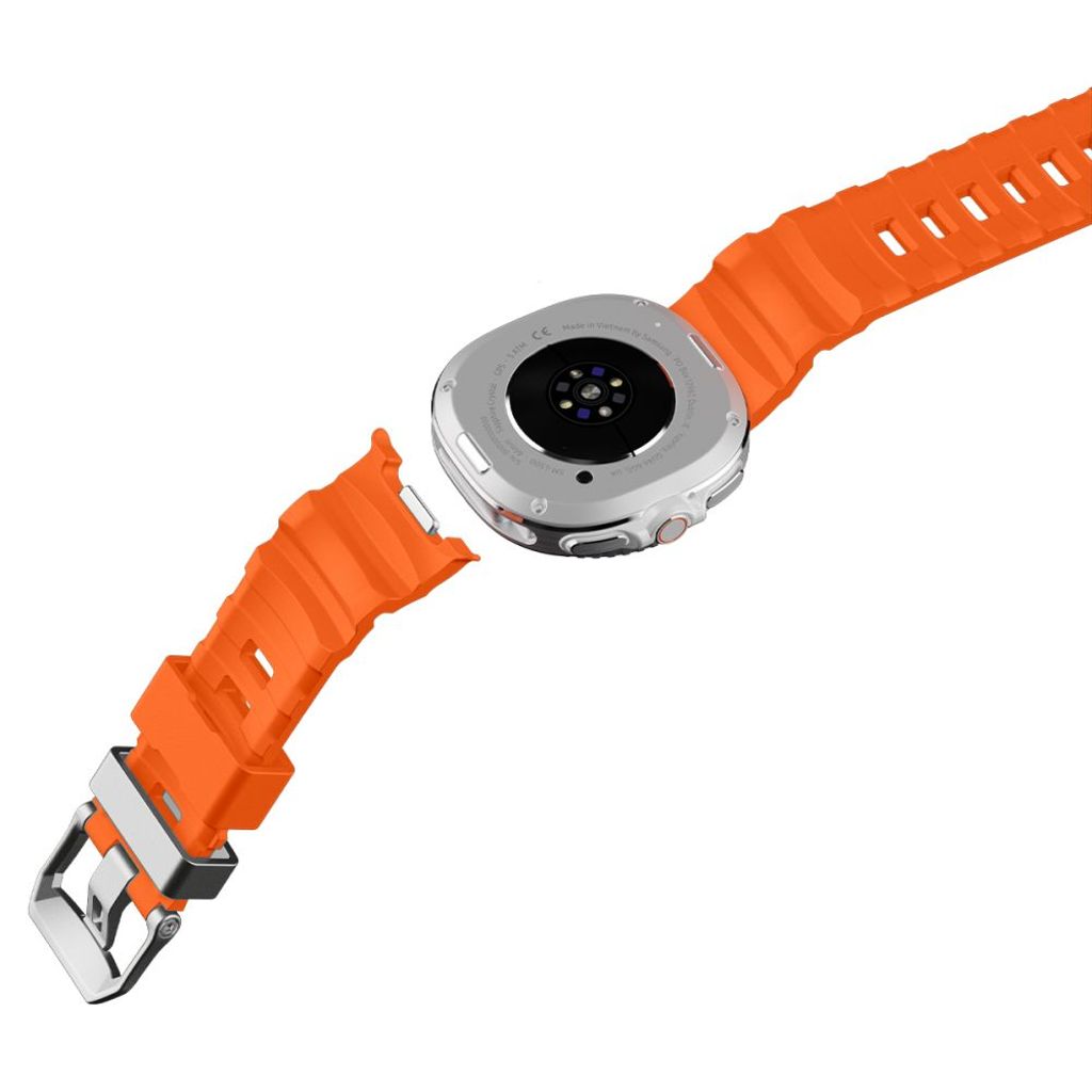 Spigen WBS2 Kellonranneke Samsung Galaxy Watch 40/44/46mm - Oranssi