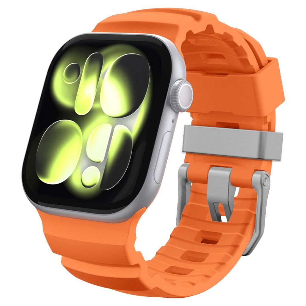 Spigen WBS2 Kellonranneke Apple Watch 44/45/46/49mm - Oranssi