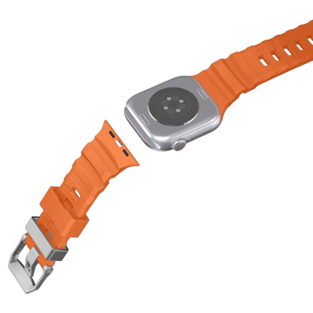 Spigen WBS2 Kellonranneke Apple Watch 44/45/46/49mm - Oranssi