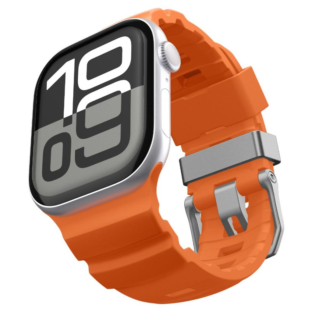Spigen WBS2 Kellonranneke Apple Watch 44/45/46/49mm - Oranssi