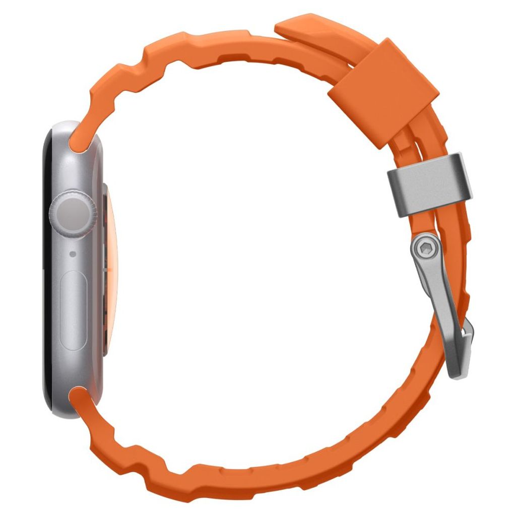 Spigen WBS2 Kellonranneke Apple Watch 44/45/46/49mm - Oranssi