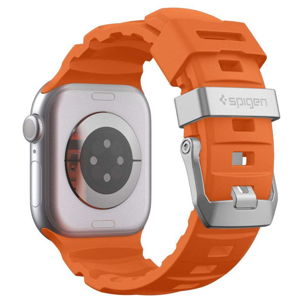 Spigen WBS2 Kellonranneke Apple Watch 44/45/46/49mm - Oranssi