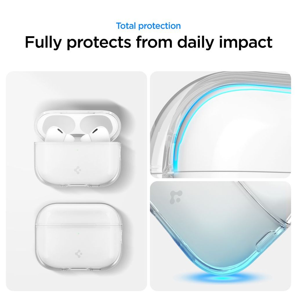 Spigen Liquid Crystal Skal till AirPods Pro 3 - Transparent