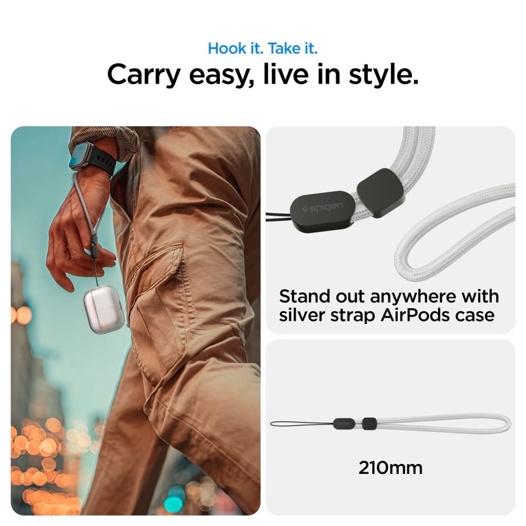 Spigen Liquid Crystal Skal till AirPods Pro 3 - Transparent