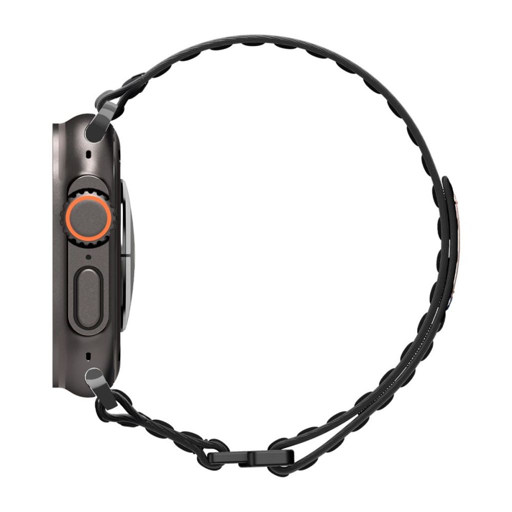 Spigen WBF0 Kellonranneke Apple Watch 44/45/46/49mm - Musta