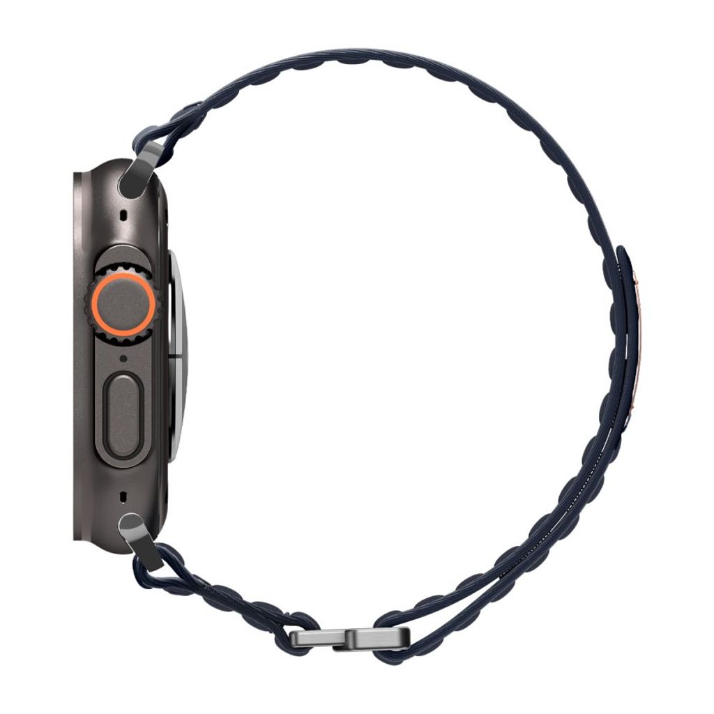 Spigen WBF0 Kellonranneke Apple Watch 44/45/46/49mm - Tummansininen