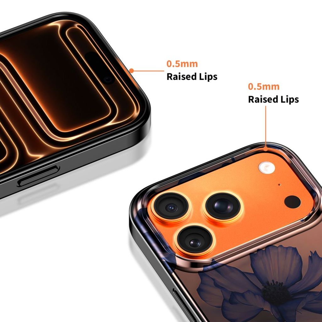 Tech-Protect Lamano MagSafe Cover til iPhone 17 Pro Max - Blomster