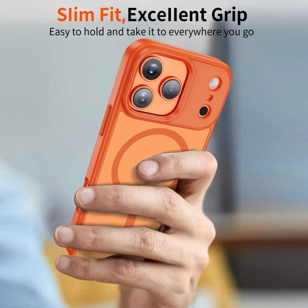 Tech-Protect MagMat MagSafe Cover til iPhone 17 Pro - Orange